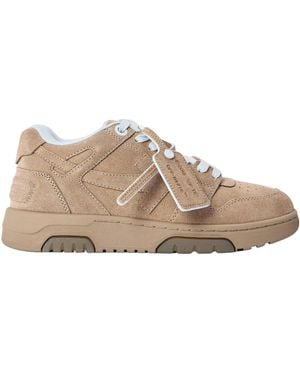 Off-White c/o Virgil Abloh Solid Color Sneakers - Brown