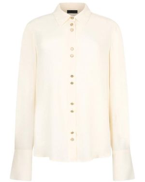 Liu Jo Logo Buttons Shirt - White