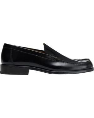 Lemaire Loafer Shiny Calfskin Leather - Black