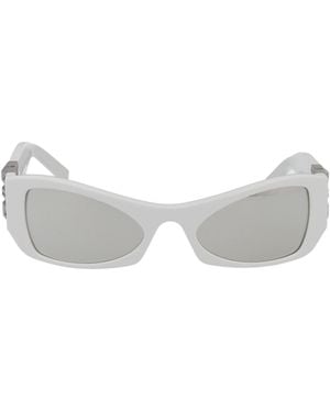 Givenchy Eyewear Rectangular Frame Sunglasses - White