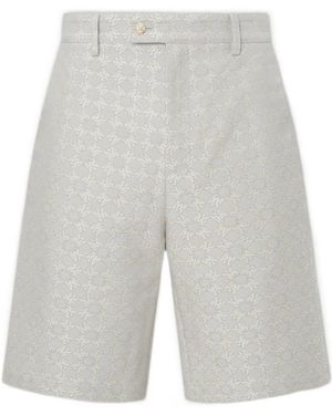 Amiri Ma-Quad Jacquard Shorts - Grey
