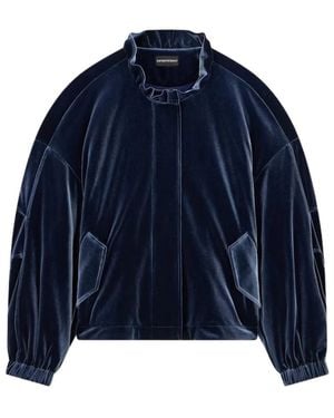 Emporio Armani Blouson Jacket - Blue