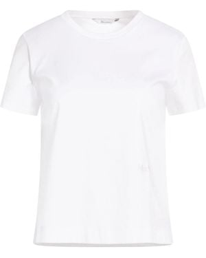 Max Mara Short Sleeve Crew Neck T-Shirt - White