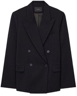 JOSEPH Double-Breasted Blazer - Blue