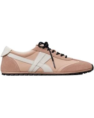 Tory Burch Retro Low-Top Trainers - Brown