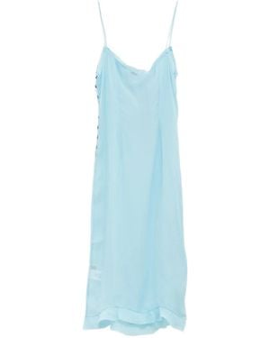 Paloma Wool Enos Spaghetti-Straps Mini Dress - Blue