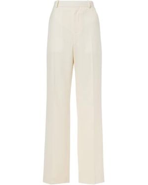 Wardrobe NYC Belt Loop Casual Trousers - White