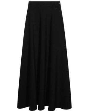 Herno Belted Skirt - Black