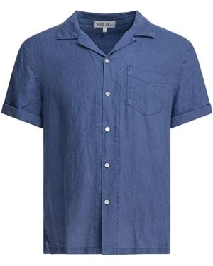 Alex Mill Camp Linen Shirt - Blue
