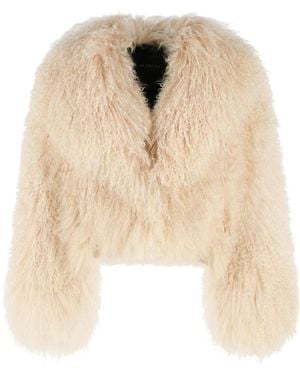 Blancha Cropped Jacket - Natural