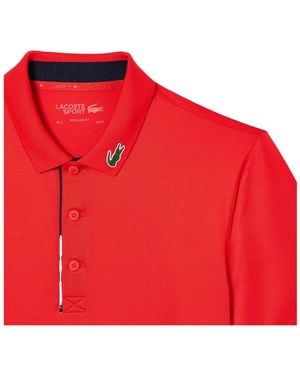 Lacoste Shortsleeve Polo Shirt - Red
