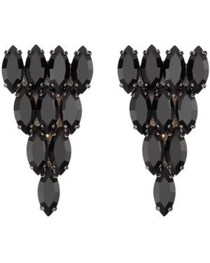 Gucci Geometric Shape Earrings - Black