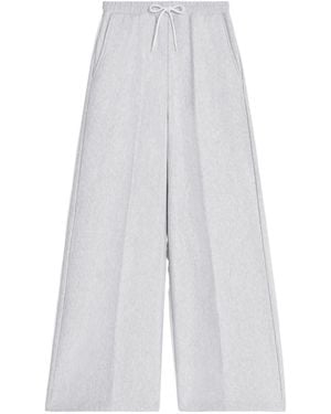 Celine Flared Joggers - White