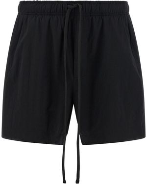 Thom Krom 19 Drawstring Swim Shorts - Black