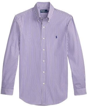 Polo Ralph Lauren Striped Cotton Shirt - Purple