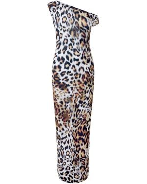 Norma Kamali Strapless Midi Dress - White