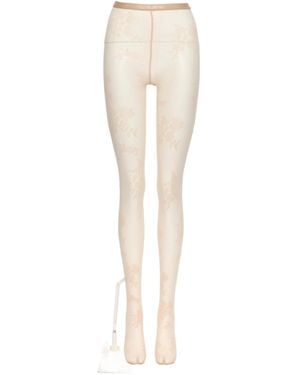 Valentino Lycra Tights - White