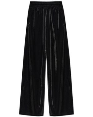 DIESEL Elastic Waist Casual Pants - Black