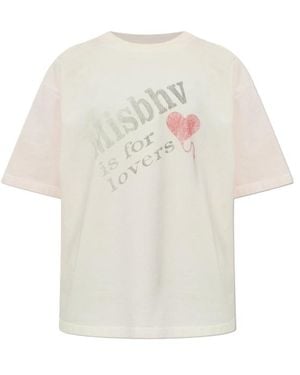 MISBHV Oversized Graphic T-Shirt - White
