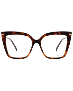 Max Mara Butterfly Frame Glasses - White