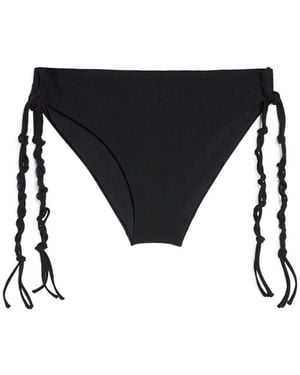 Jil Sander Tangle Side Ties Bikini Briefs - Black