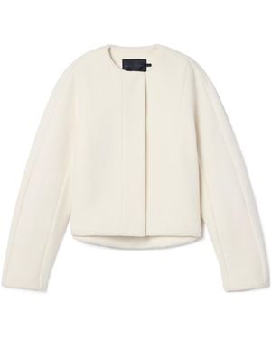 Proenza Schouler Mona Wool-Blend Jacket - White
