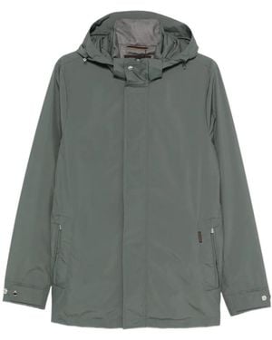 Moorer Recco Hooded Jacket - Gray
