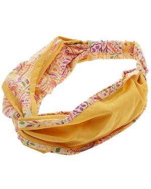 Etro Pattern Hair Band - White