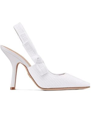 Dior J'A Slingback Pump - White