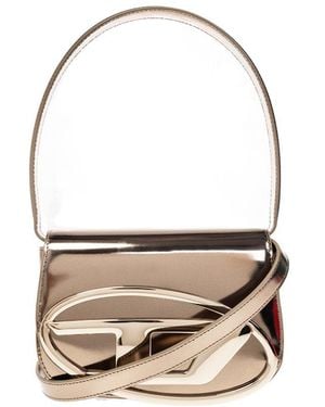 DIESEL Logo Shoulder Bag - White