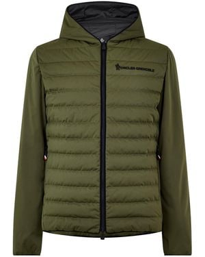 Moncler Hooded Lightweight Cotton Jacket - Green