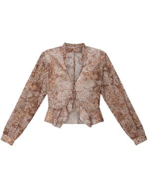 Isabel Marant Celeny Blouse - Natural