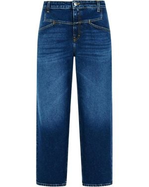 Closed Stover X Mid-Waist Jeans - Blue