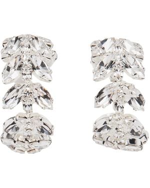Magda Butrym Marquise Drop Earrings - White