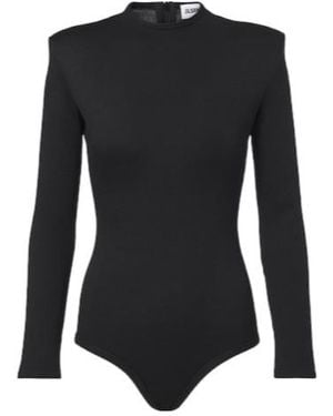 Jil Sander Wool Body Suit - Black