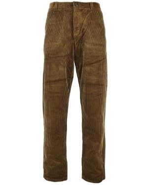 Les Deux Corduroy Pocket Trousers - Natural