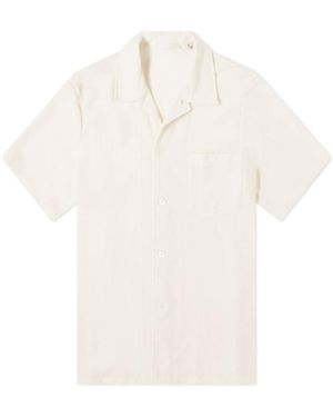 Our Legacy Short Sleeved Buttoned Shirt - White