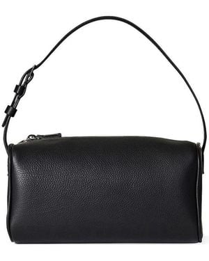 The Row Polished-Finish Tote Bag - Black