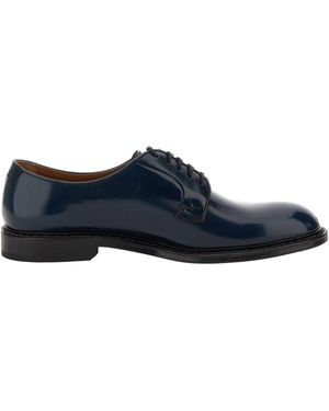 Doucal's Lace Up Shoes - Blue