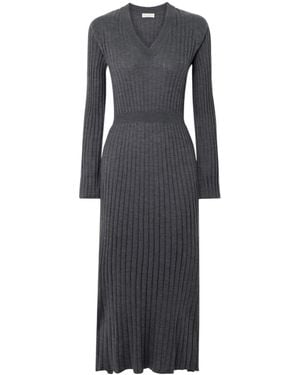 Brunello Cucinelli Long Sleeve Dress - Black