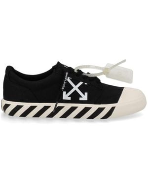 Off-White c/o Virgil Abloh Arrows Diag-Stripe Trainers - Black