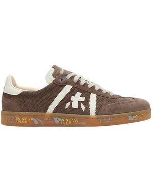 Premiata Lace-Up Trainers - Brown