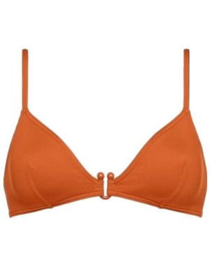 Eres Triangle Bikini Top - Orange