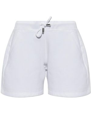 DSquared² Logo Detailed Drawstring Shorts - Blue