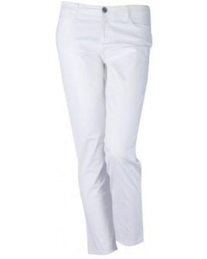 Armani Jeans Logo Jeans - White