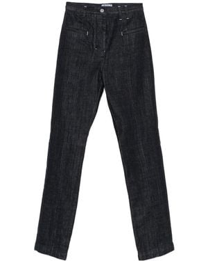 Jacquemus Le De-Nimes Norma Cropped Jeans - Black