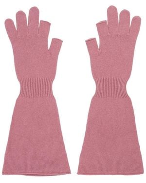 Rick Owens Thulian Gloves - Pink