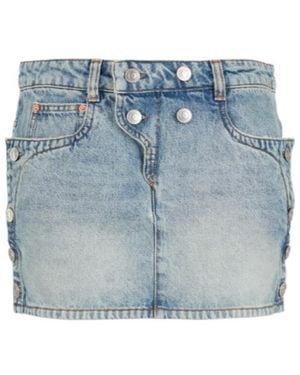 Isabel Marant Denim Skirt - Blue