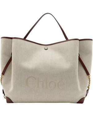 Chloé Large Capacity Handbag - Natural