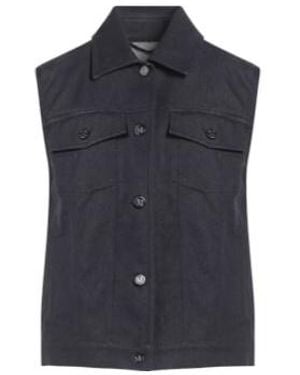 Max Mara Denim Outerwear - Blue